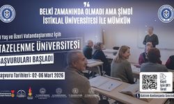 “Tazelenme Üniversitesi”ne Başvurular Başladı!