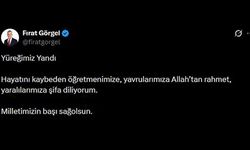 Başkan Görgel, “Yüreğimiz Yandı, Milletimizin Başı Sağ Olsun”