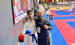 Kahramanmaraşlı karateciden Türkiye ikinciliği