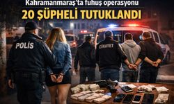 Kahramanmaraş’ta 20 kişi tutuklandı