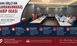 Kahramanmaraş Tabip Odası Başkan Adayı Dr. Mehmet Akif Sarıca projelerini açıkladı