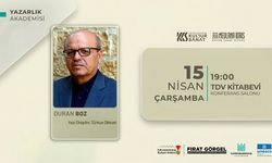 Yazar Duran Boz, Edebiyatta Etkin Anlatımın İnceliklerini Anlatacak