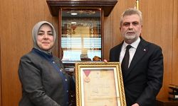 Başkan Görgel, AK Parti Kadın Kolları Başkanı Ercan’ı Makamında Ağırladı