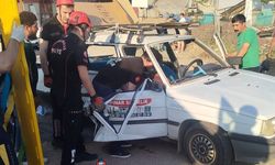 Kahramanmaraş’ta iki otomobil çarpıştı: 3 yaralı