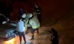 Kahramanmaraş’ta Aracı Alev Alan Sürücü Son Anda Kurtarıldı