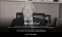 Başkan Görgel’den Hacı Ali Özal İçin Taziye Mesajı