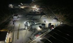 Asfalt Üretim Tesisi’nde 7/24 Kesintisiz Mesai…