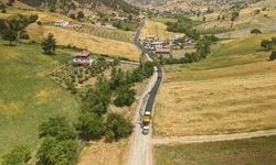 Bulutoğlu’nun 4 Kilometrelik Ana Yolunu Sıcak Asfaltla Buluştu