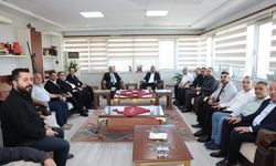 KMTSO’dan KMESOB Başkanı Ahmet Kuybu’ya Hayırlı Olsun Ziyareti
