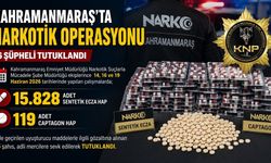 Kahramanmaraş’ta Narkotik Operasyonu: 6 tutuklama