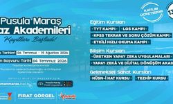 Pusula Maraş Yaz Akademileri’ne Kayıtlar Başladı
