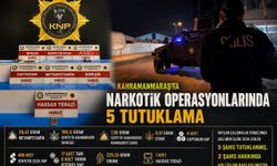 Kahramanmaraş’ta zehir tacirlerine operasyon