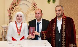 Kahramanmaraş’ta doğuştan görme engelli iki öğretmen hayatlarını birleştirdi