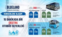 BLUELAND GENÇLİK FESTİVALİ İÇİN OTOBÜS SEFERLERİ ARTIRILDI