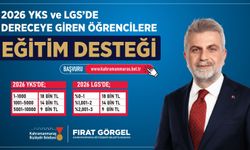 Kahramanmaraş’ta LGS ve YKS’de Dereceye Giren Öğrencilere Eğitim Desteği