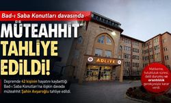 Kahramanmaraş’ta o müteahhit tahliye edildi