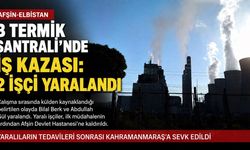 Afşin-Elbistan B Termik Santrali’nde iş kazası: 2 işçi yaralandı