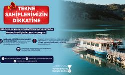 Kahramanmaraş’ta Tekne Sahiplerine Kritik Uyarı; Belgelerinizi Kontrol Edin!