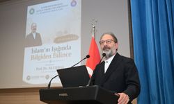 Ali Erbaş, KSÜ’de “İslam’ın Işığında Bilgiden Bilince” Konferansı Verdi