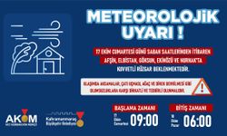 17 Ekim’de Kuzey İlçeler İçin Kuvvetli Rüzgâr Uyarısı
