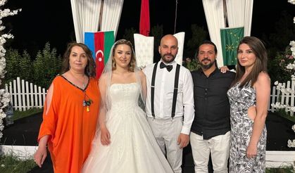 Caferova ve Özmen ailesinin mutlu günü