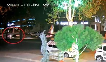 Kahramanmaraş’ta kaza anı kamerada