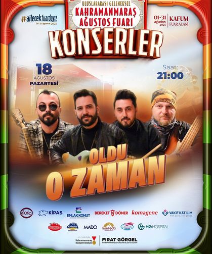 Ağustos Fuarı’nda Sahne “Oldu O Zaman”ın