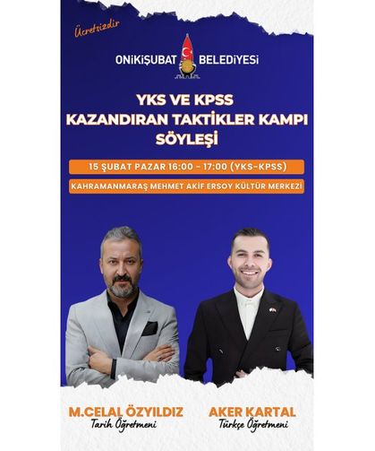 Onikişubat Belediyesi’nden Kazandıran Taktikler Kampı Yeniden Başlıyor!