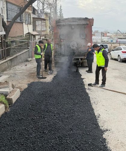 Yol Yenileme Mesaisi Kesintisiz Devam Ediyor