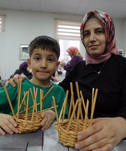 Anne Eli ve Çocukların Hayali Bu Atölyesinde Buluştu