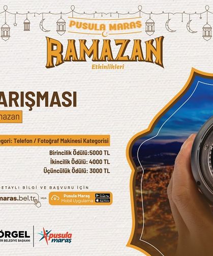 Pusula Maraş’tan Ödüllü Fotoğraf Yarışması…