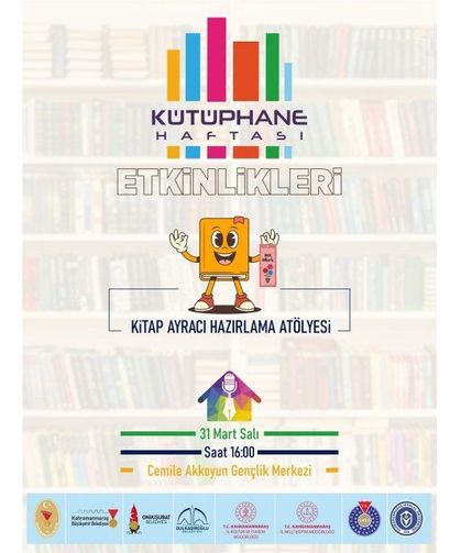 Edebiyatın Şehrinde Kütüphane Haftası Dolu Dolu Geçecek!