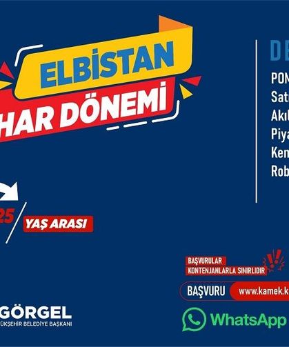 KAMEK Eğitimlerine Başvurular Başladı!