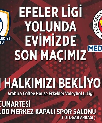 Filenin Aslanları, Efeler Ligi yolunda son kez taraftarı karşısına çıkıyor