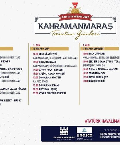 Kahramanmaraş, Tüm Değerleriyle İstanbul’da Tanıtılacak!