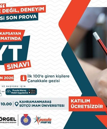 Üniversiteye Hazırlanan Gençlere Ödüllü Deneme Sınavı