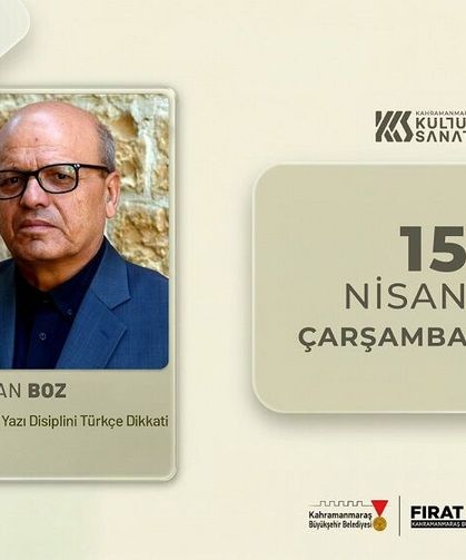 Yazar Duran Boz, Edebiyatta Etkin Anlatımın İnceliklerini Anlatacak