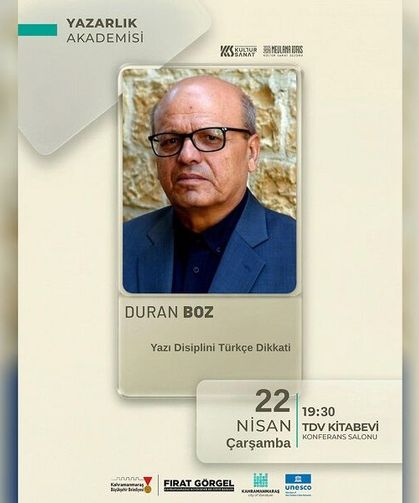 Yazarlık Yolculuğuna Işık Tutacak Söyleşi