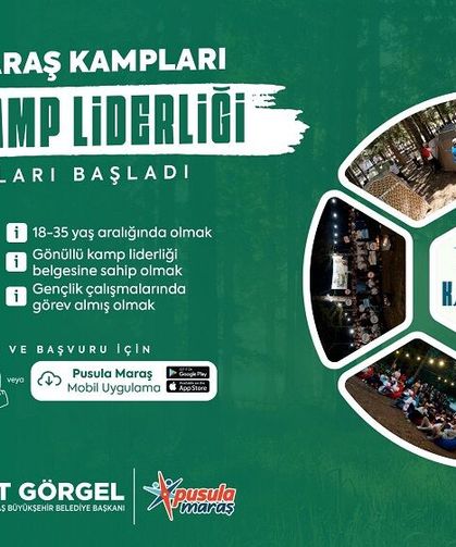 Pusula Maraş, Gönüllü Kamp Liderlerini Arıyor
