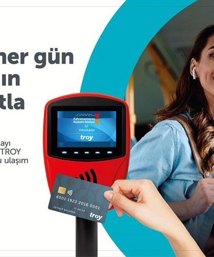 Mayıs’ta TROY Kart ile Hafta İçi İlk Yolculuk Ücretsiz