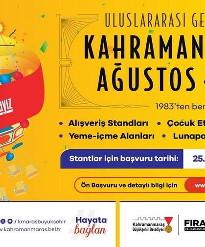 Ağustos Fuarı İçin Esnaf Başvuruları Başladı