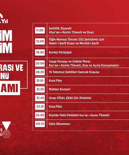 Demokrasi Zaferinin 10’uncu Yılında Kahramanmaraş Meydanlarda Buluşacak