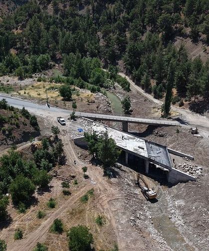 Bertiz’in Yeni Köprüsünde Sona Doğru