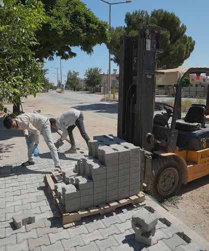 Türkoğlu Beyoğlu’nda Yaya Konforunu Artıracak Yatırım