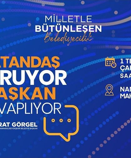 Vatandaşlar Soruyor Başkan Görgel Cevaplıyor