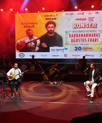 Türküler ve Şiirler KAFUM Sahnesinde Buluştu