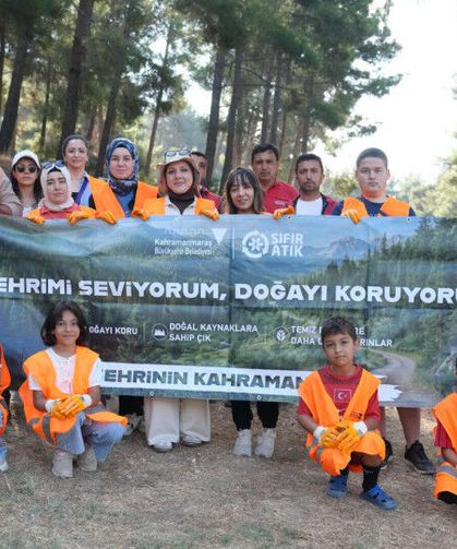 Büyükşehir ve Çevre Gönüllüleri Doğa İçin El Ele