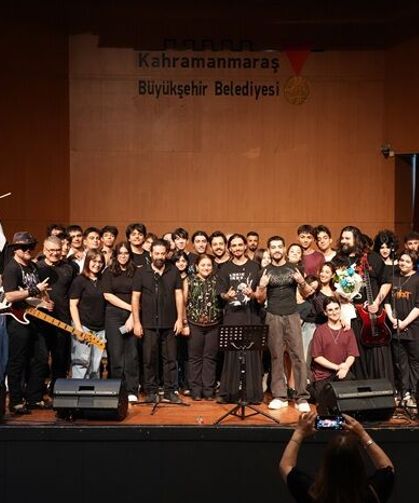 Kahramanmaraş’ta Festival Türk Rock ile Taçlandı