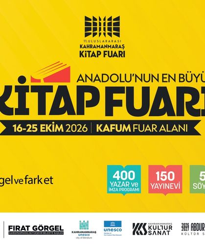 Anadolu’nun En Büyük Kitap Fuarı 16 Ekim’de Kapılarını Ziyaretçilerine Açacak