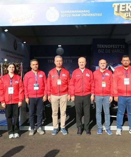YÖK Başkanı Prof. Dr. Erol Özvar’dan KSÜ Standına Ziyaret